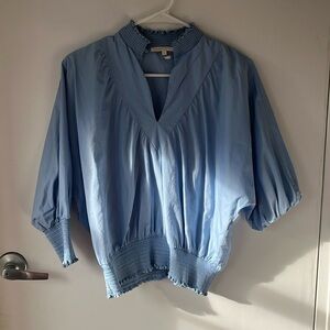 Maje light blue top size 1
